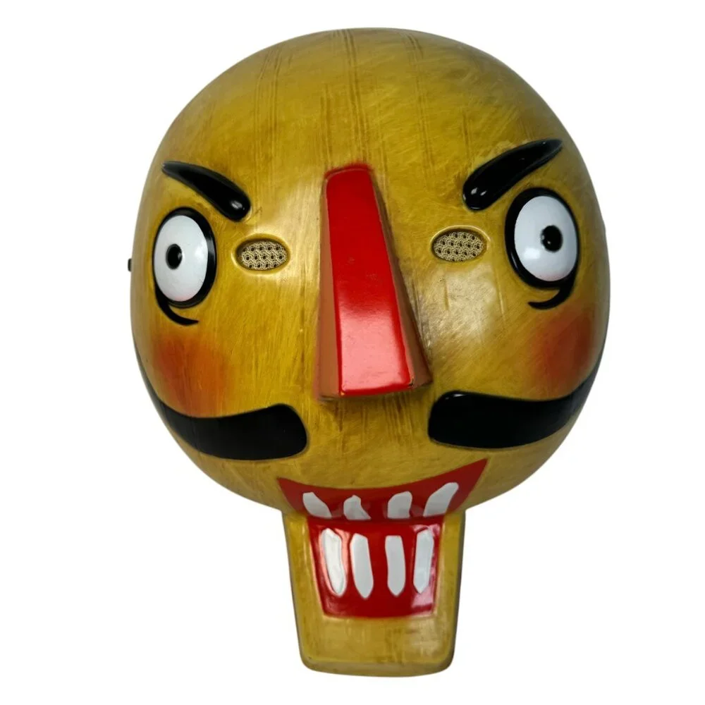 Spirit Halloween Fortnite Crackshot Child Costume Mask Gloves Wig Hat Sz L 12-14